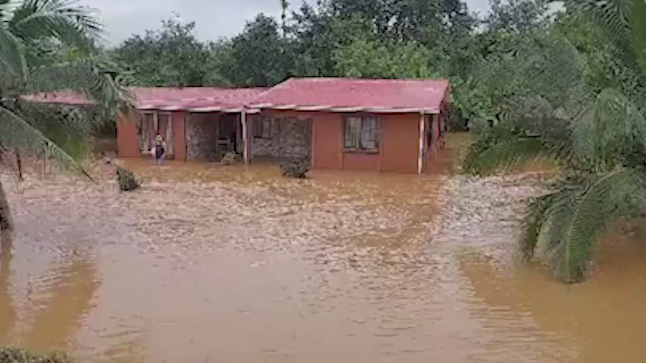 Inundaciones afectan zona norte del país