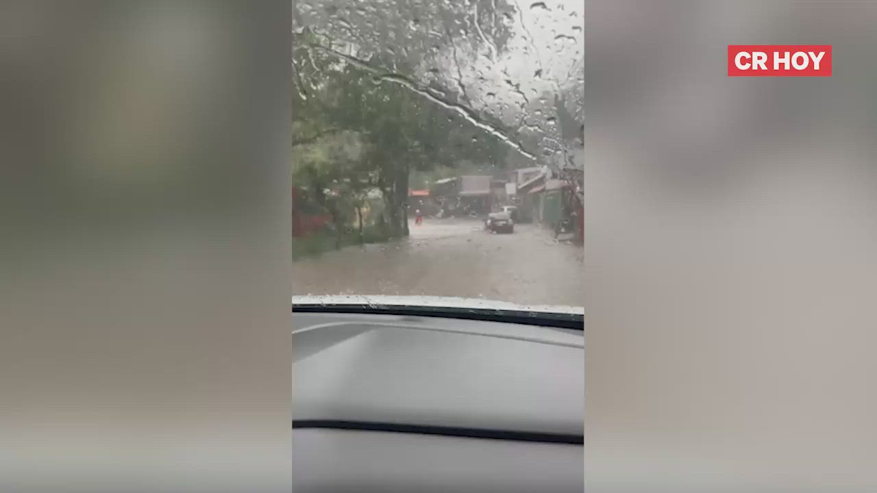 Inundación en Pozos de Santa Ana