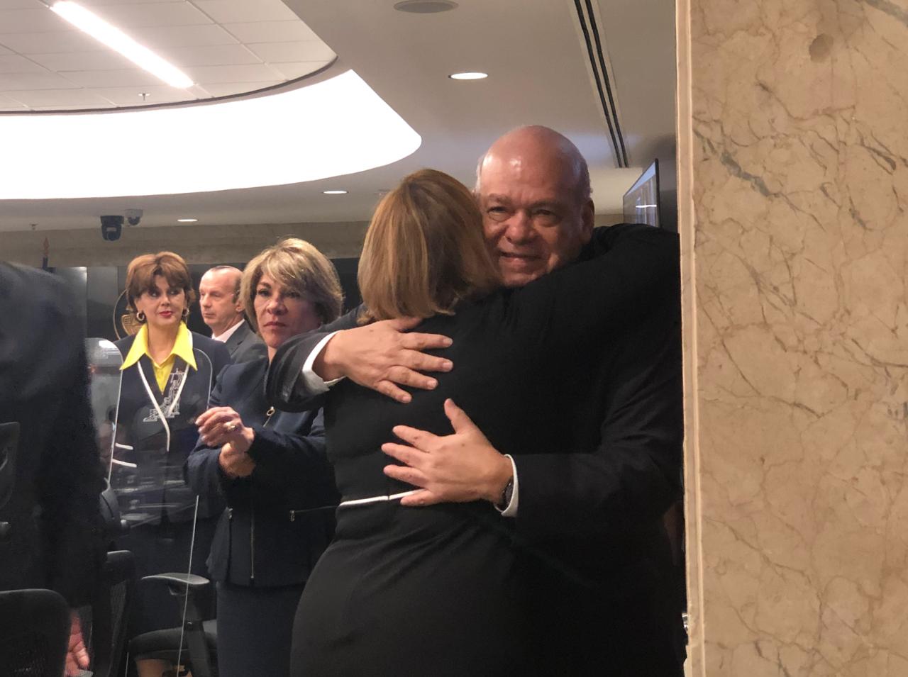 Elección Orlando Aguirre, presidente de la Corte
