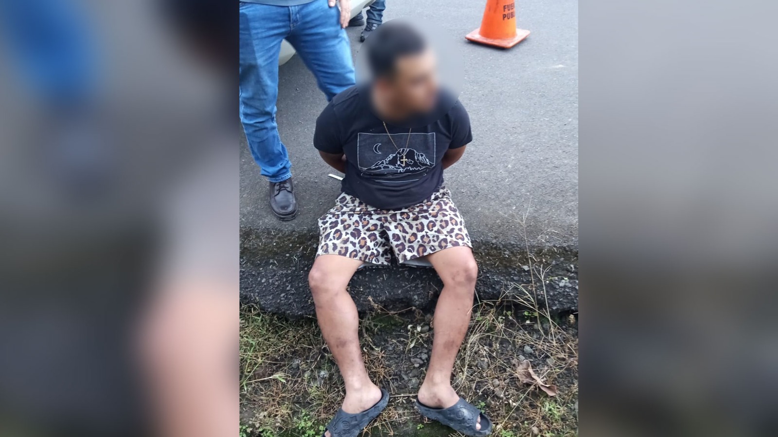 Geison Solano Bell, alias Gogo, fue detenido por la Unidad de Crimen Organizado del OIJ de Turrialba en diciembre del 2024.