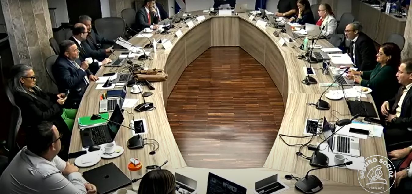 Junta Directiva de la CCSS en Sesión Extraordinaria