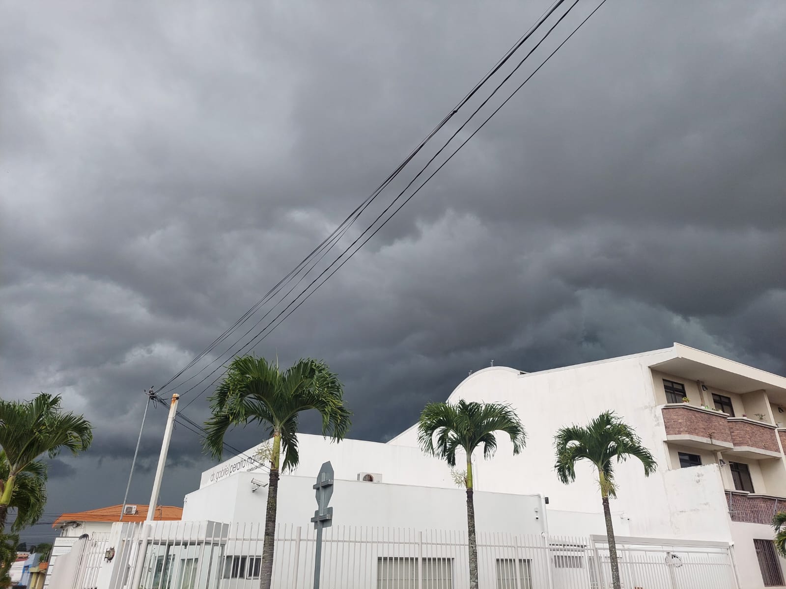 Cielo nublado