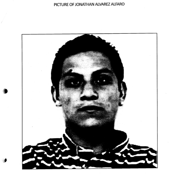 Jonathan Alvarez Alfaro en expediente de requerimiento de la DEA