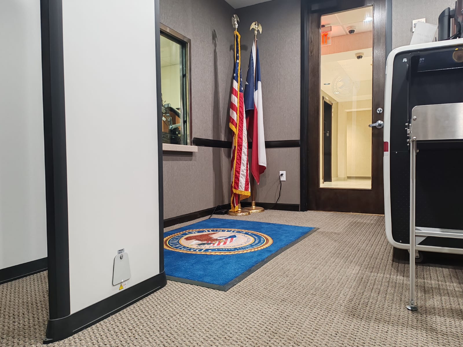 Oficina de fiscales de la Corte de Distrito Este de Texas. Foto: Carlos Castro - CR Hoy
