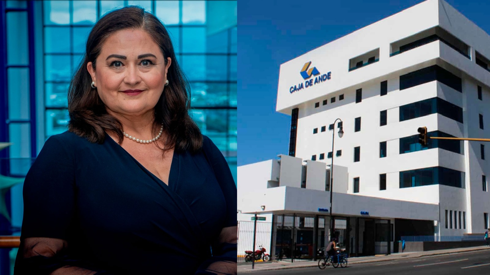 Dixie Campos, presidenta de la junta directiva de Caja de Ande