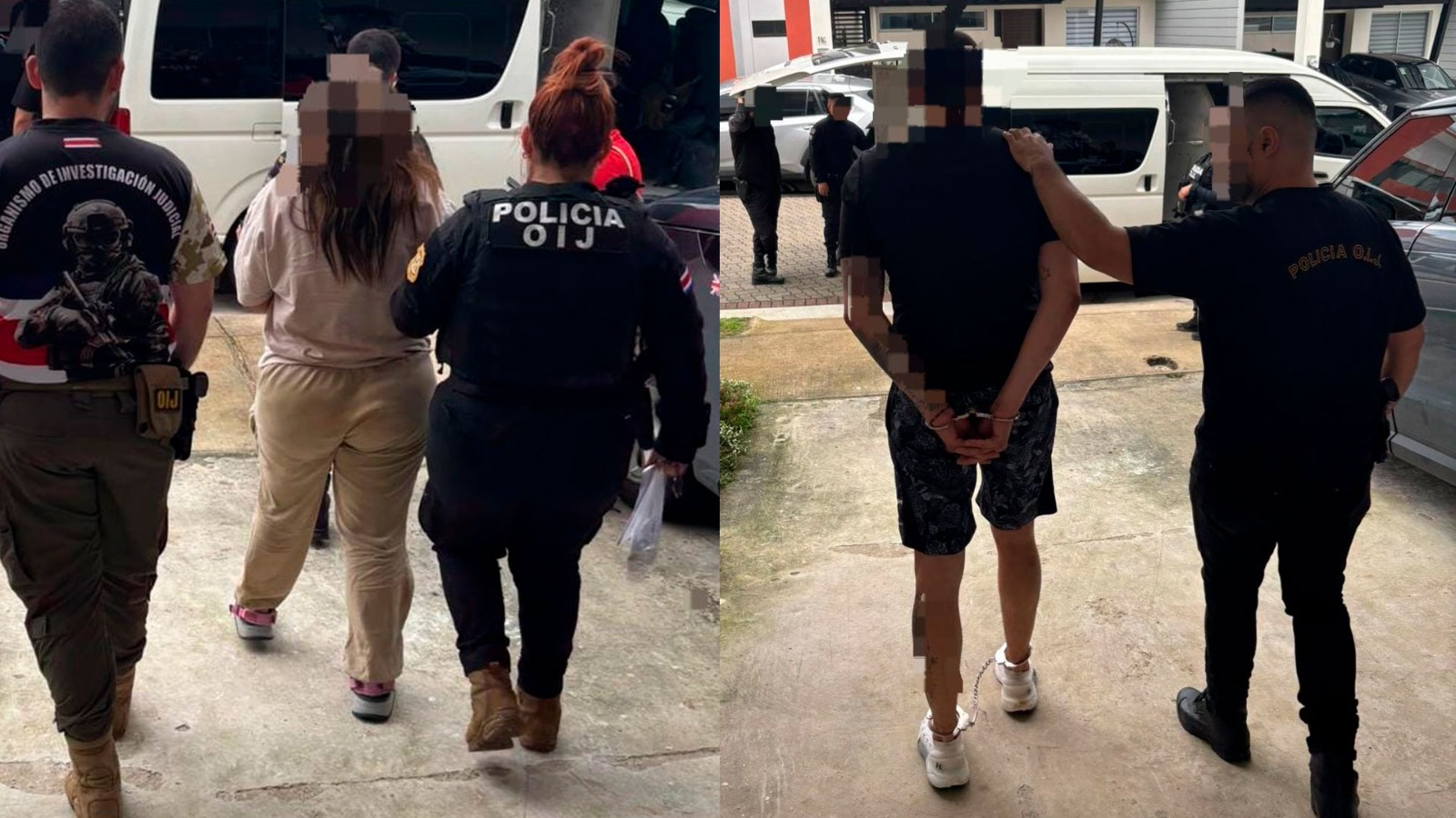 OIJ detuvo a pareja sospechosa de crimen de alemanes
