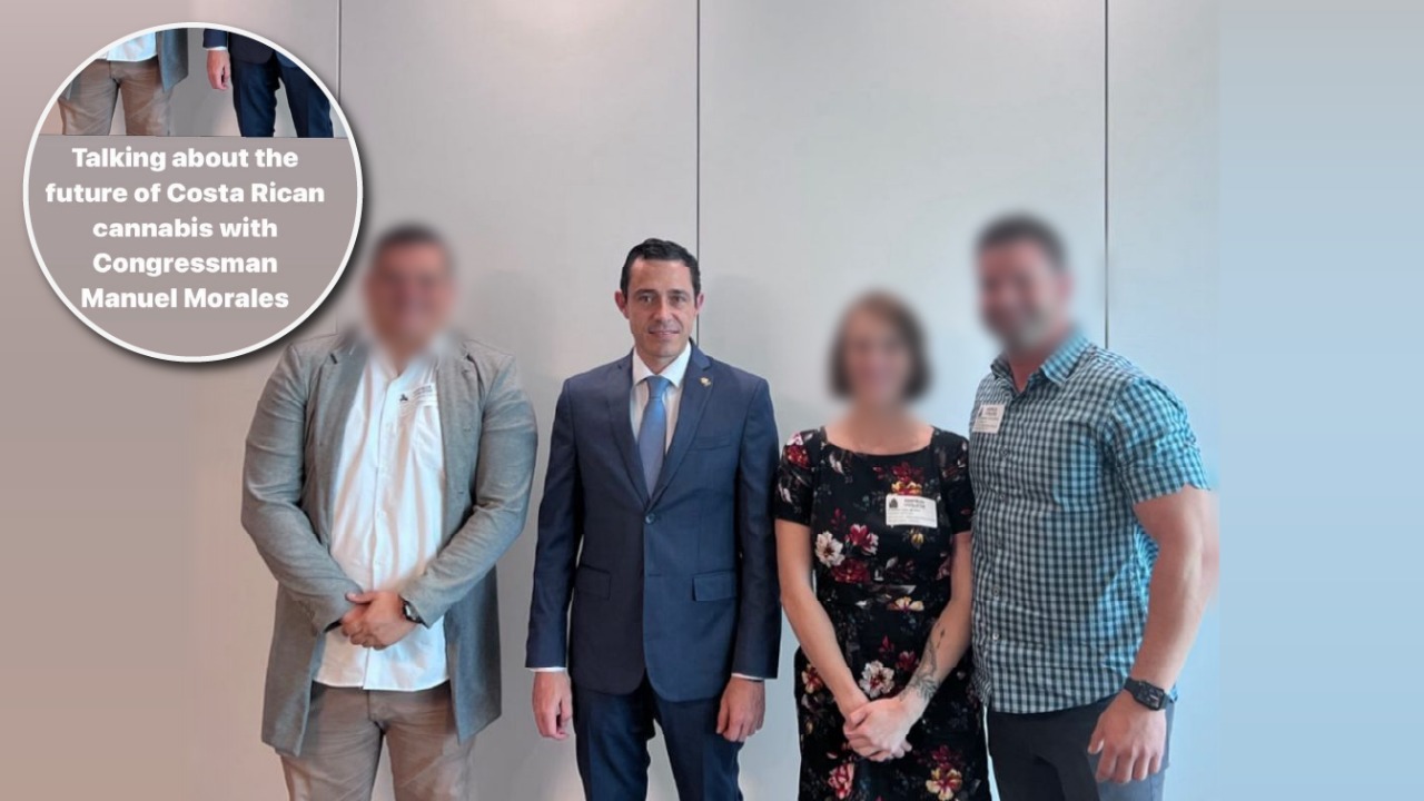 Visita de Liu Paniagua al diputado Manuel Morales