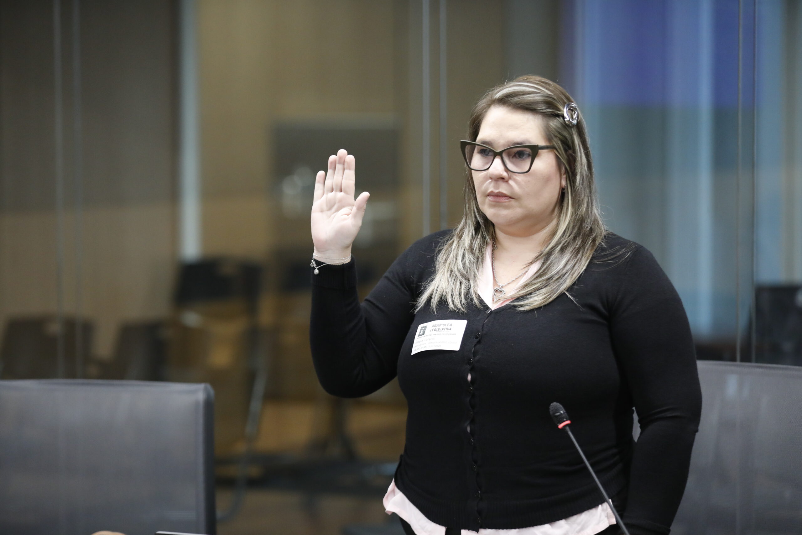Claudia Blanco, abogada del Inamu. Foto: Asamblea Legislativa