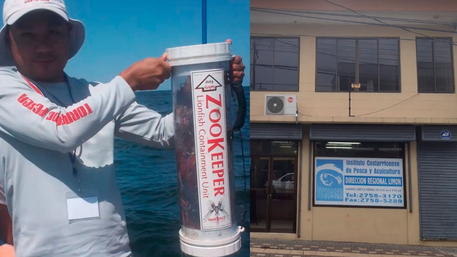 Greymer Ramos jefe de combustible de Incopesca en Limón