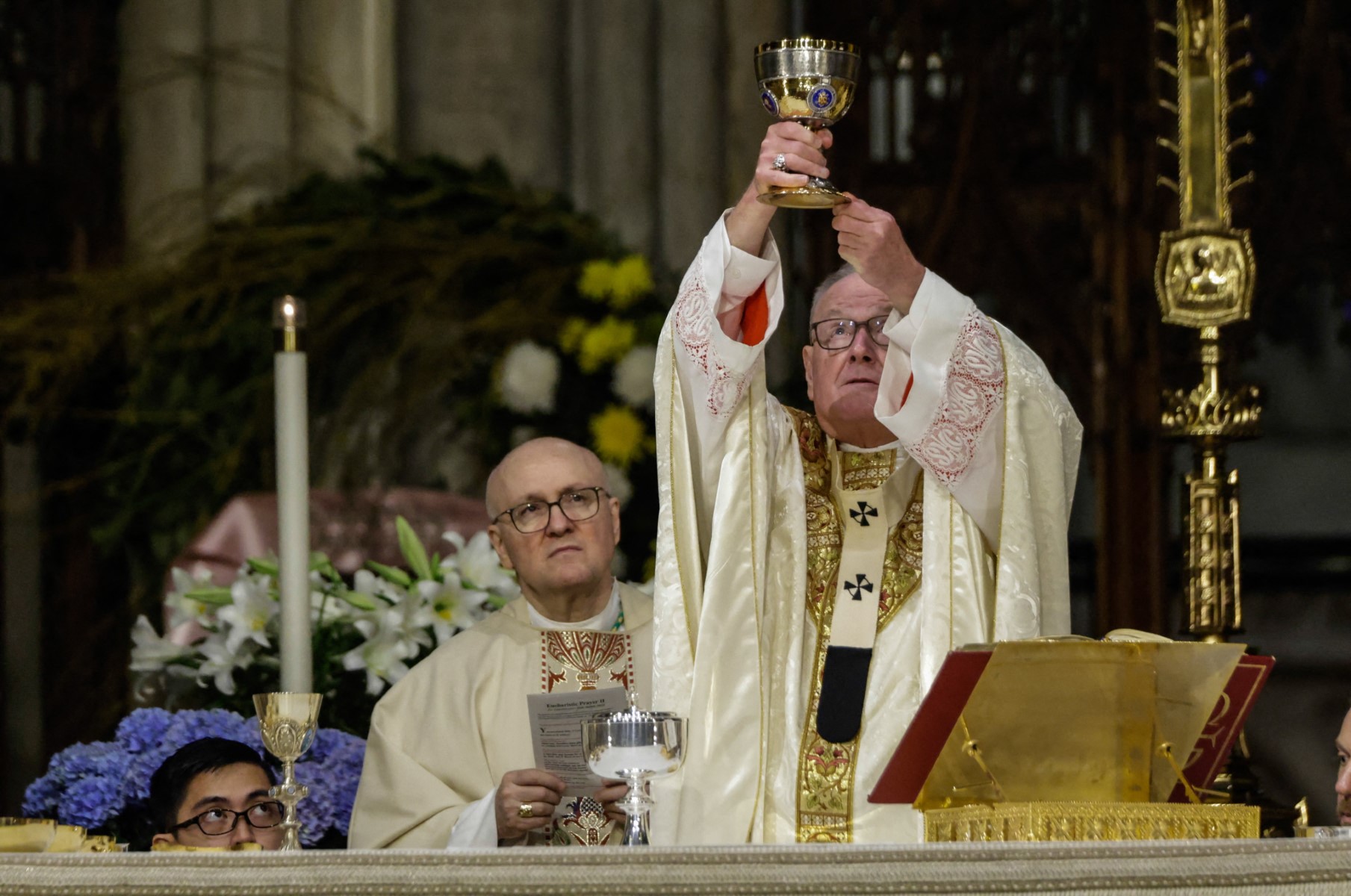 El cardenal Timothy Dolan, arzobispo de Nueva York, realizó el anuncio.