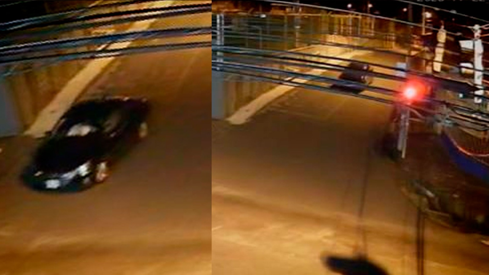 Carro desde el cual se perpetró el ataque a balazos