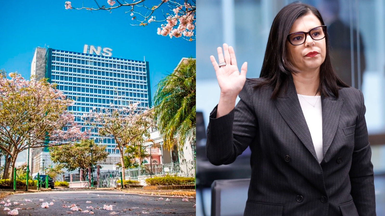 Gabriela Chacón, presidenta del INS