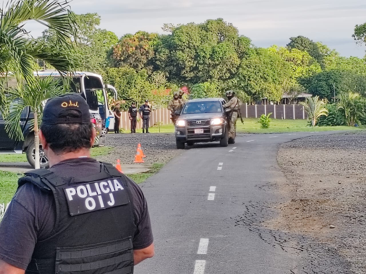 Allanamiento caso Shark