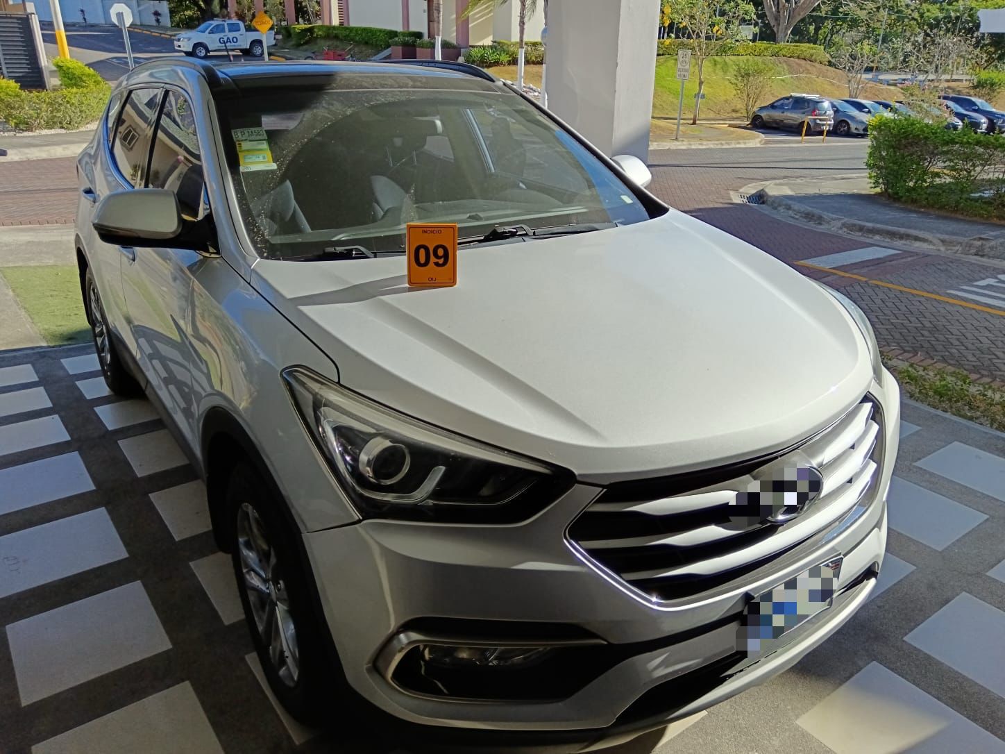 Carro decomisado a Cabrera Palma