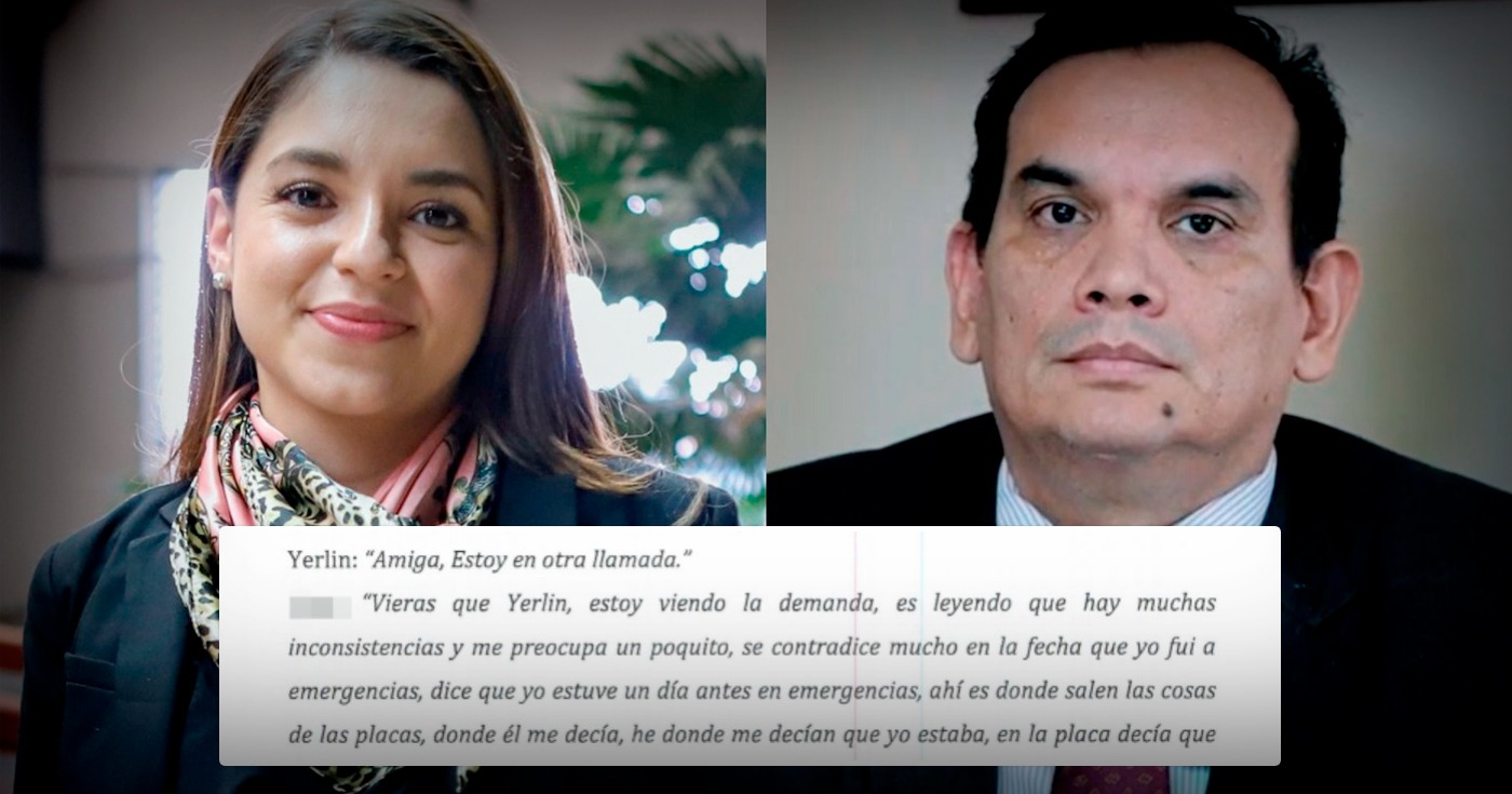 Yerlin Zúñiga, jerarca del Inamu y Randall Zúñiga, director del OIJ.