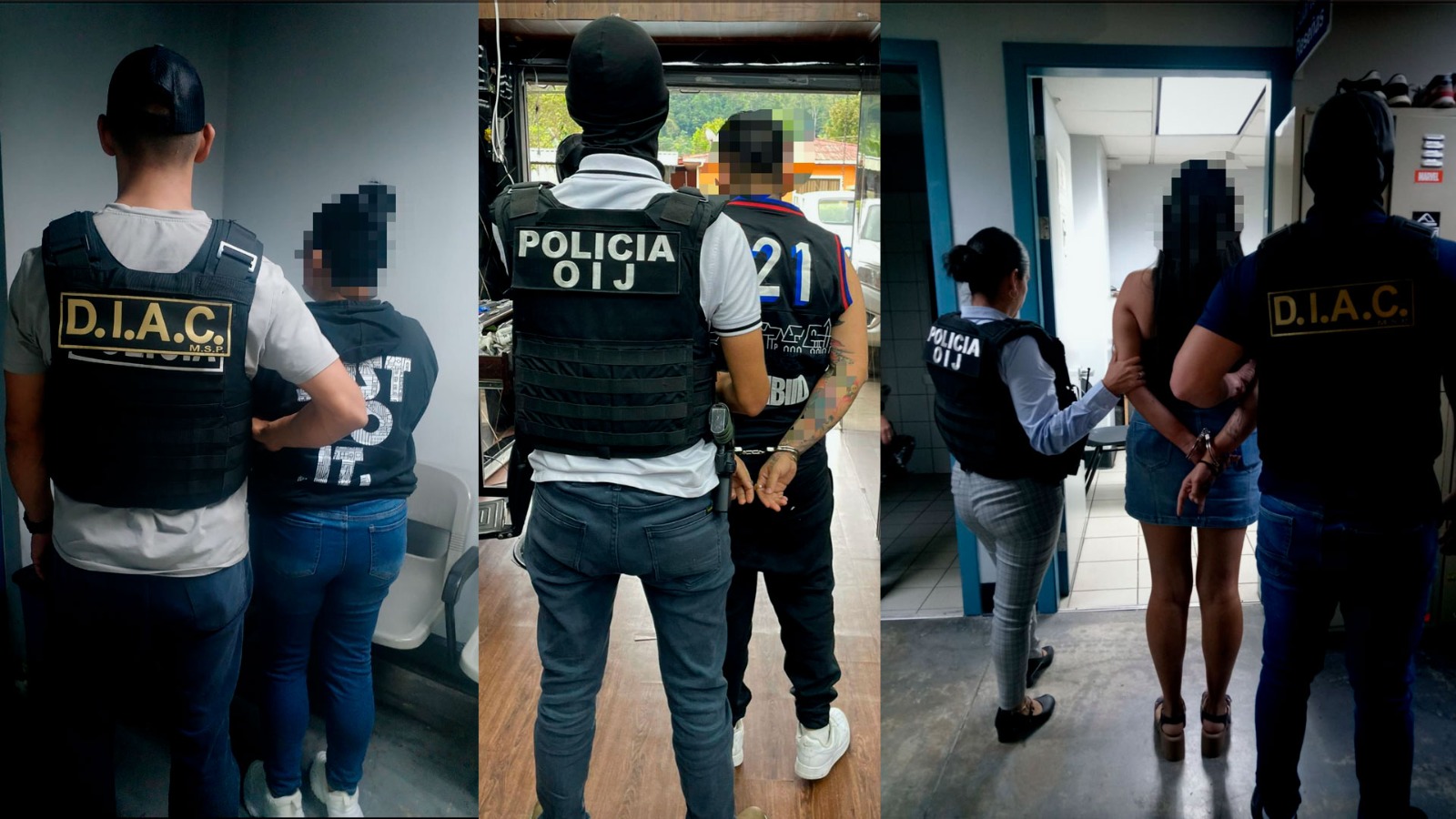 Detenidos por homicidio en Turrialba