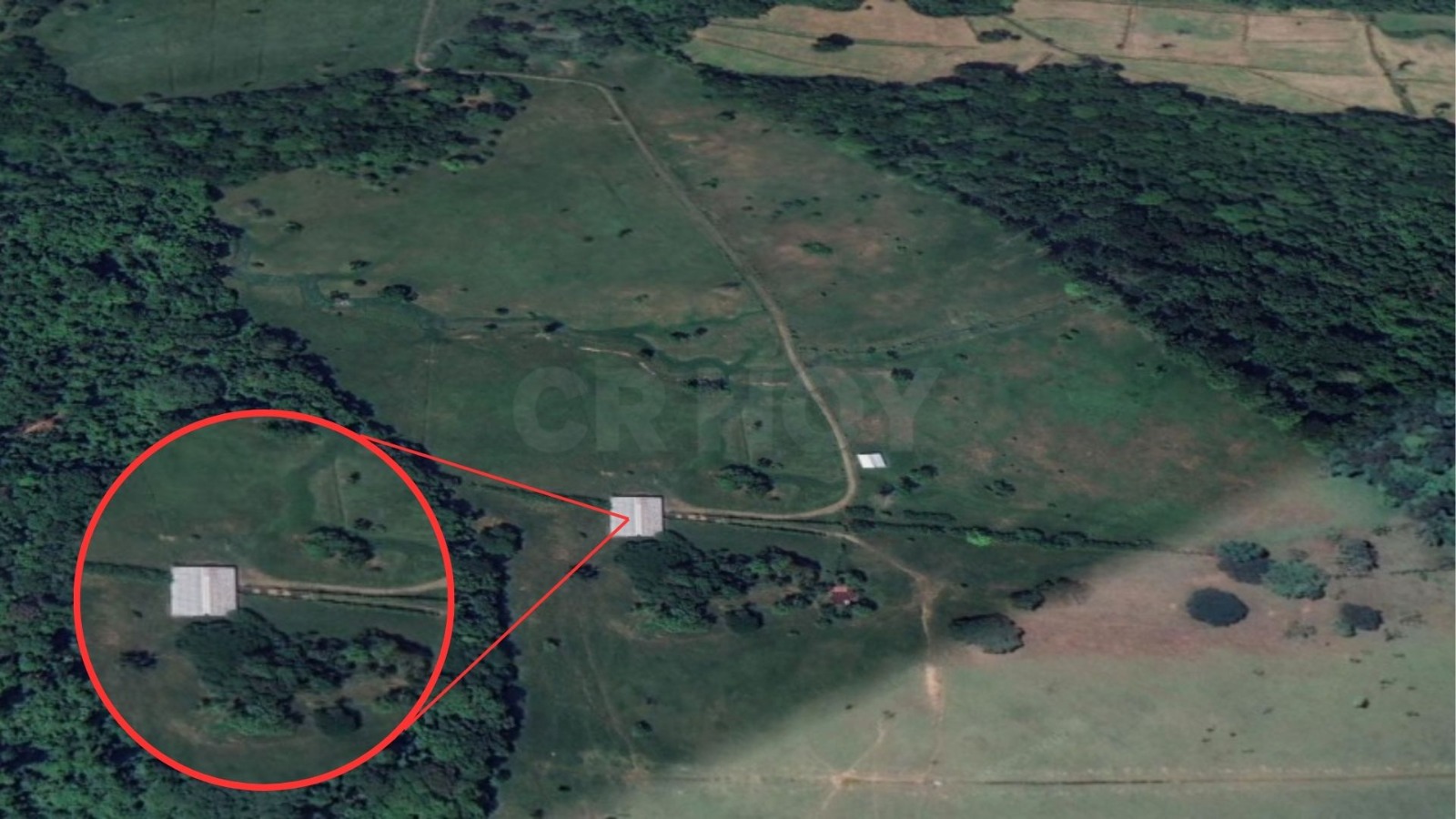 Bodega ubicada en Finca Los Ángeles de Sixaola, policialmente ligada a Pecho de Rata.