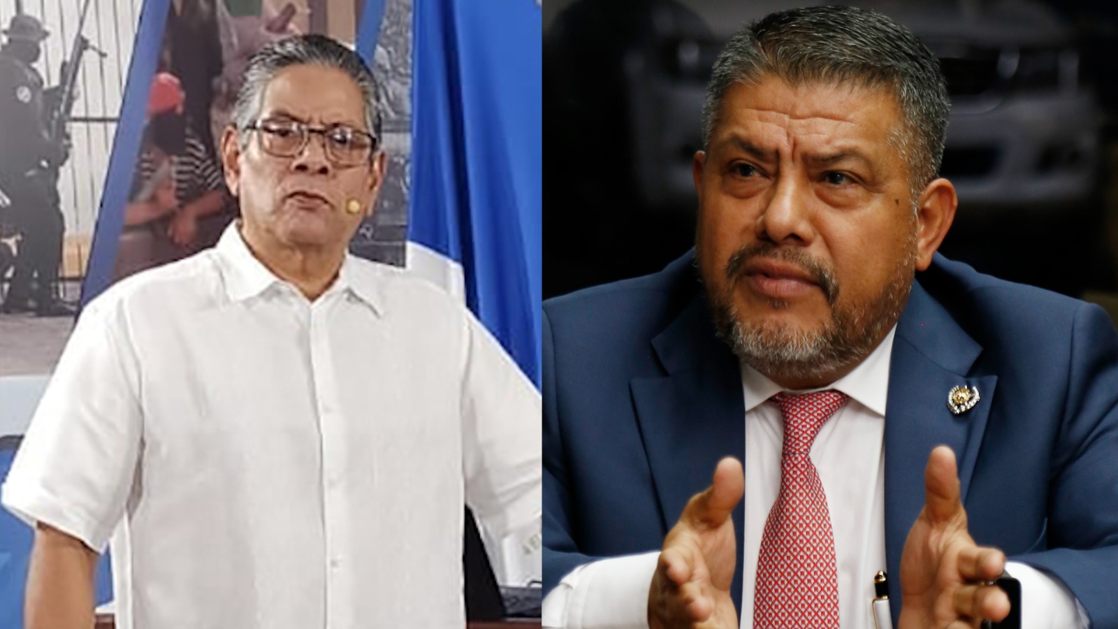 Roberto Samcam y Jorge Torres