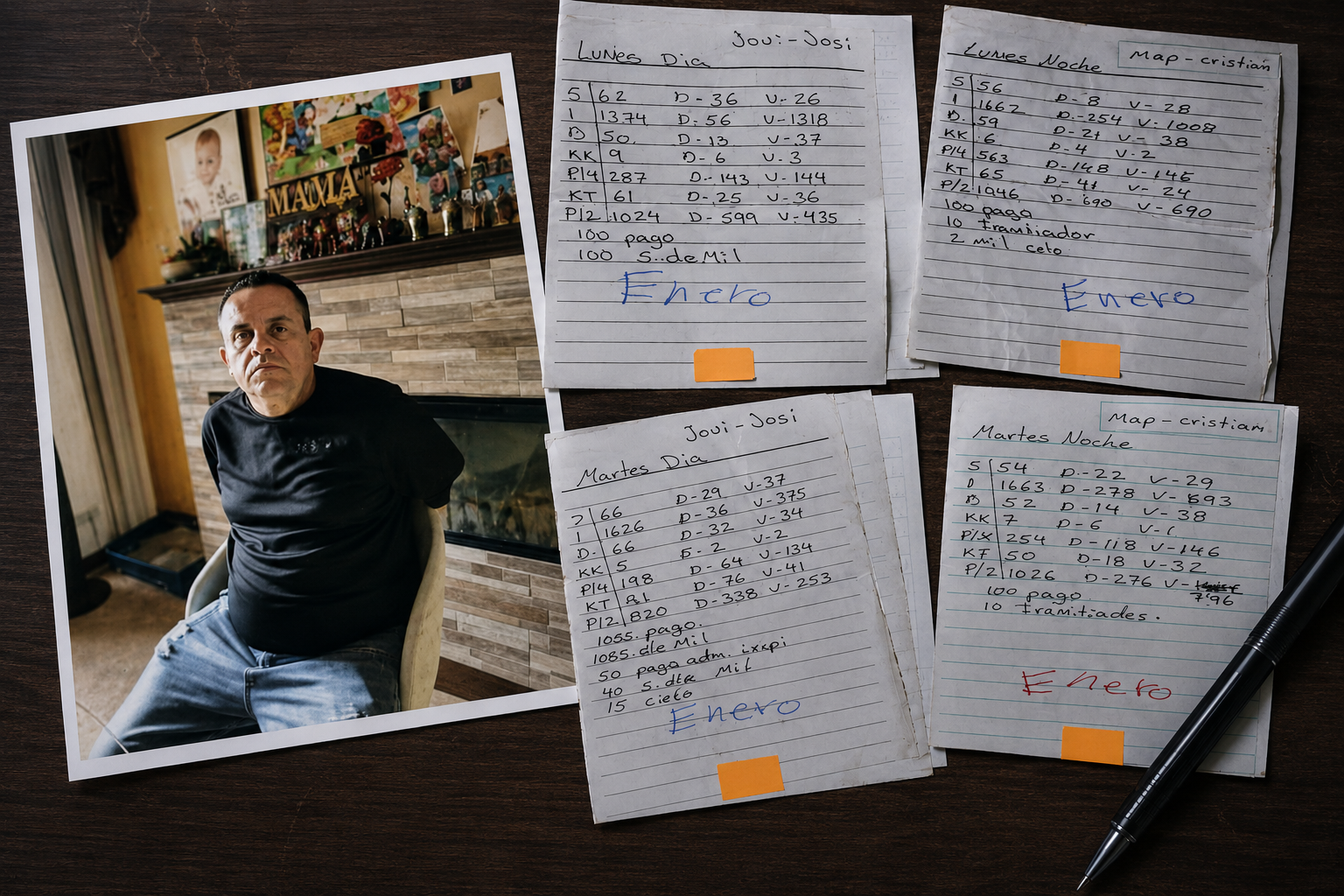 Las libretas de Pioja