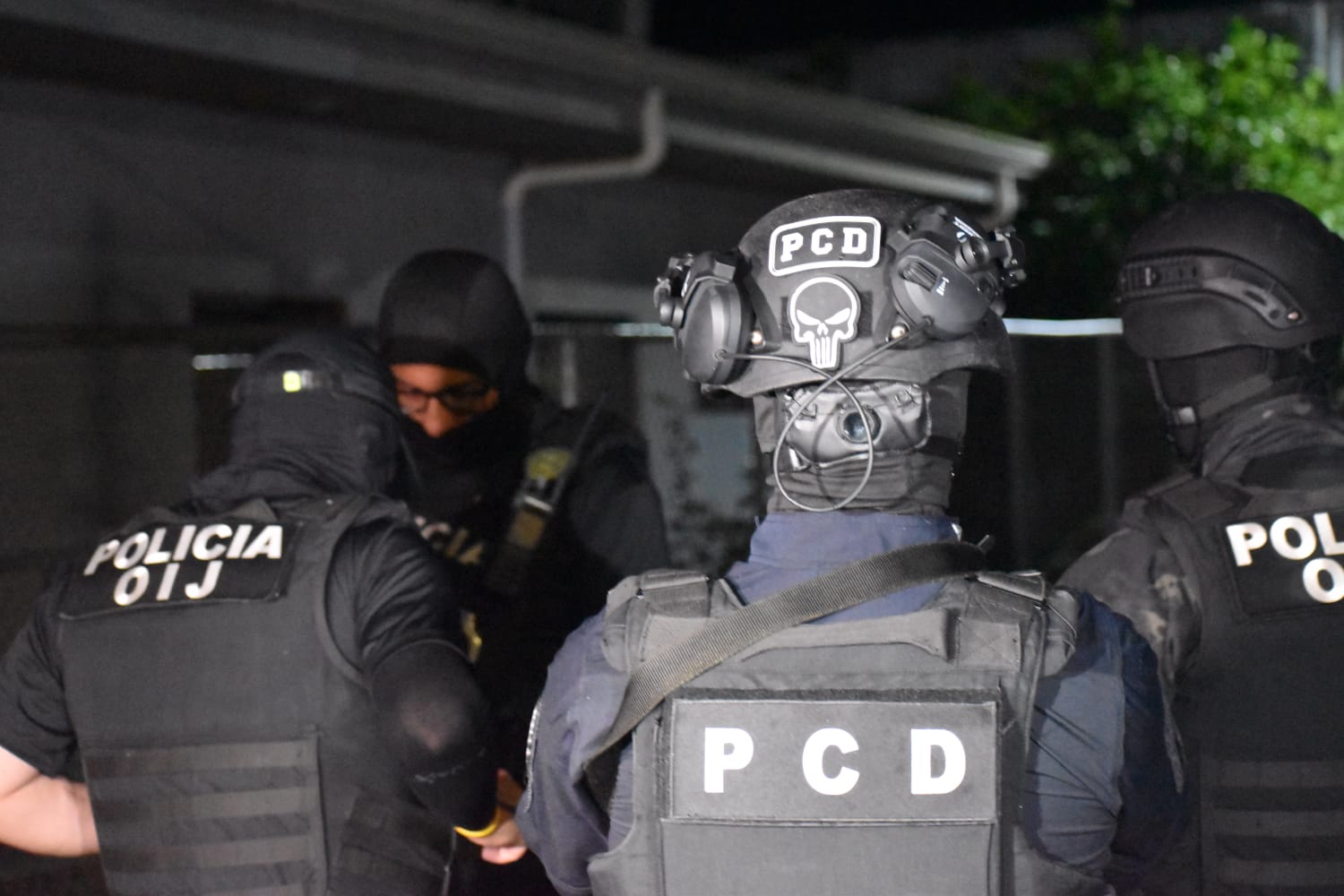 Caso Turbo, allanamiento en Miramar