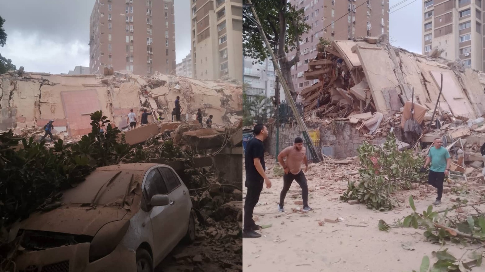(Video) Terremoto colapsó edificios y casas en Venezuela